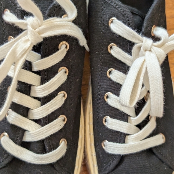 H&M Canvas Platform Espadrille Sneakers - Picture 3 of 6